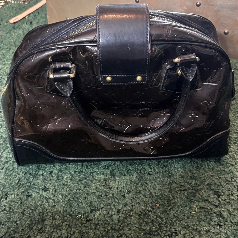 Vintage glossy monogram bag - Picture 3 of 17